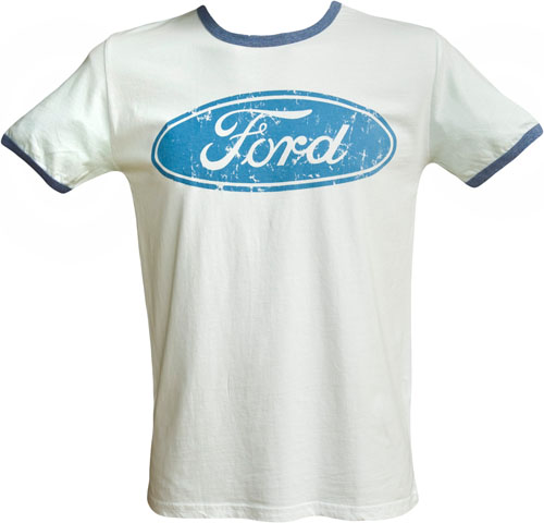 Men` Classic Ford Logo T-Shirt from Famous Forever