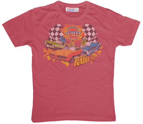 Men` Sesame Street Racer T-Shirt from Famous Forever