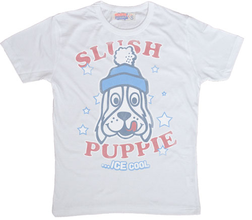 Men` White Slush Puppie T-Shirt from Famous Forever