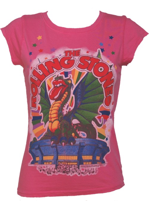 Rolling Stones Dragon Ladies T-Shirt from Famous Forever