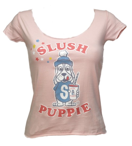 Slush Puppie Scoop Neck Ladies T-Shirt from Famous Forever