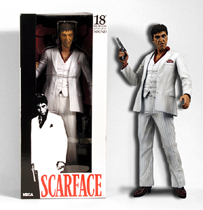 FamousRetail Al Pacino as Tony Montana and#39;Scarfaceand#39; 18and#39;and#39; figurine