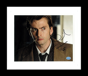 FamousRetail David Tennant Doctor Who signed 10x8and#39;and39; photo