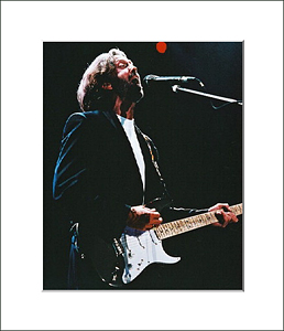 FamousRetail Eric Clapton unsigned b/w 10x8and#39;and39; photo