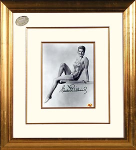 Esther Williams signed b/w 8x10 photo