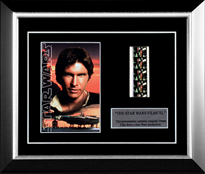Han Solo Star Wars film cell