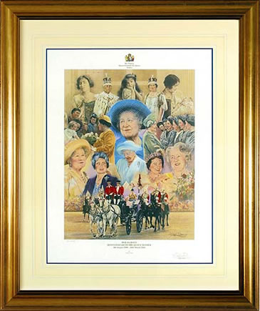 FamousRetail HM The Queen Mother by Doig