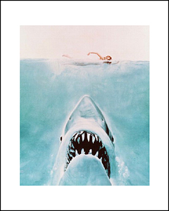 FamousRetail Jaws unsigned 10x8 photo