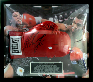 FamousRetail Mike Tyson signed glove