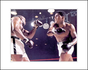 Muhammad Ali v Liston unsigned 8x10and#39;and39; colour photo