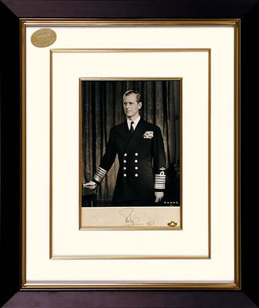 FamousRetail Prince Philip signed photo