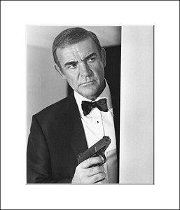 Sean Connery as James Bond unsigned 8x10 photo from Never Say Never Again