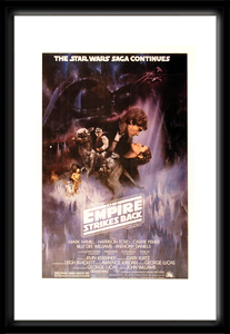 FamousRetail Star Wars Episode V: The Empire Strikes Back film poster