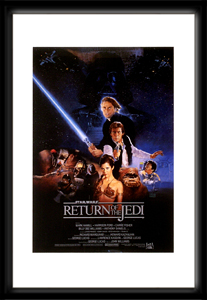 FamousRetail Star Wars Episode VI: Return of the Jedi film poster