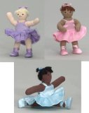 Multicultural Ballerina Pose and Play Dolls