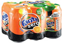 Fanta Z Orange Zero Added Sugar (6x330ml)