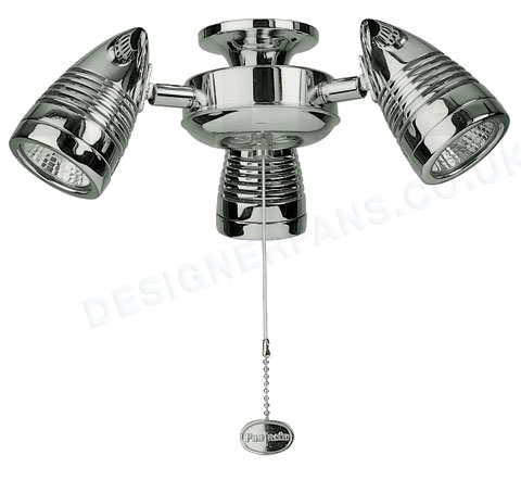 Fantasia Sorrento stainless steel ceiling fan