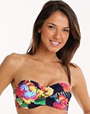 Fantasie, 1295[^]252215 Cayman Underwired Twist Bandeau Bikini Top - Multi
