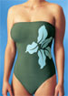 Rioja underwired bandeau swimsuit with detachable straps