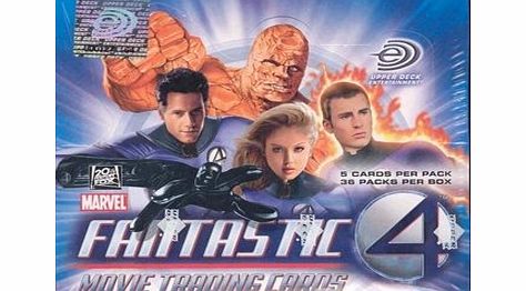 Fantastic 4 Fantastic Four The Movie Trading Card Box of 36 Booster Packs