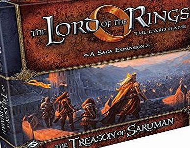 Fantasy Flight Games The Lord of the Rings LCG: The Treason of Saruman Saga Expansion