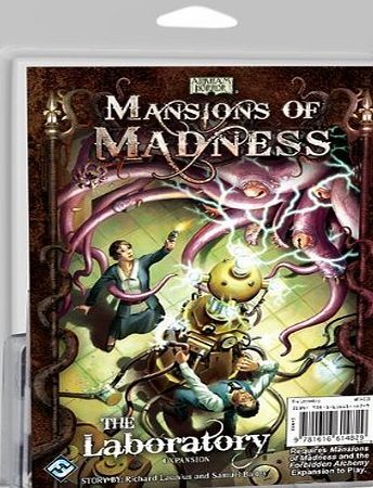 Fantasy Flight Mansions of Madness The Laboratory Expansion Board Game
