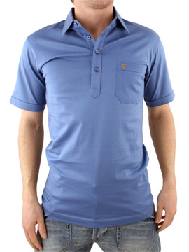 Sky Blue Ives Polo Shirt