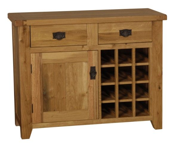 fargo Small Sideboard With Wine Rack