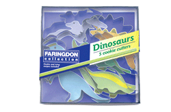 Farington Dinosaur Box Set Of 5 Cookie/Pastry Cutters