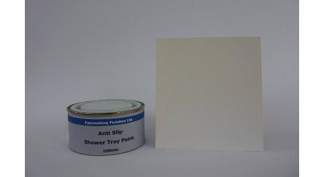 Fascinating Finishes Ltd 1 x 150ml White Anti Slip Shower Tray And Bath Paint