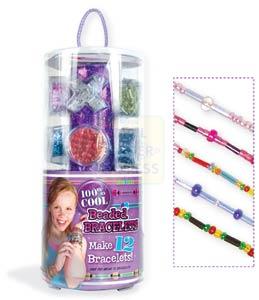 The Bead Shop 100 Cool Tubes Beaded Bracelets