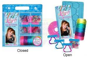 Fashion Angels Enterprises The Bead Shop Tote-ally Portable JellLoopyDo Keys Kit