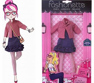 Fashionette - Look ``Peach`` - Outfits for 10.5 inch dolls : Monster High, Moxie Girlz, etc...