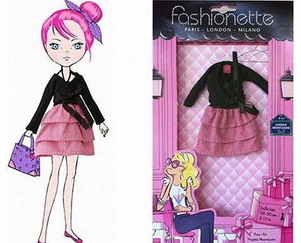 Fashionette - Look ``Polly`` - Outfits for 10.5 inch dolls : Monster High, Moxie Girlz, etc...