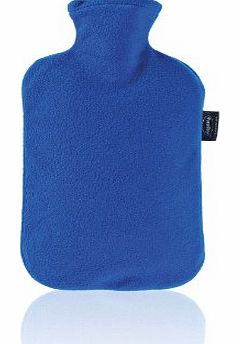6530 54 2007 Hot Water Bottle 2 L with Blue Fleece Cover