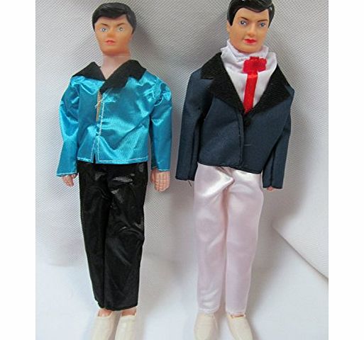 fat-catz-copy-catz Set of 2 Male Ken, Action Man, Barbie Sized Dolls clothing & shoes (Not Mattel) - by Fat-Catz-co