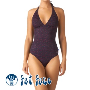 Swimsuits - Fat Face Spot Swimsuit -