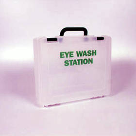 Empty Translucent Eyewash Kit