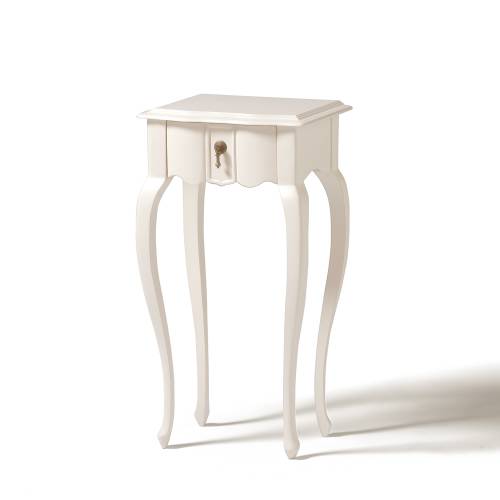 Fayence Painted 1 Drawer Lamp Table 215.307