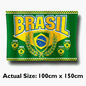 Brasil Large Flag (4 star)
