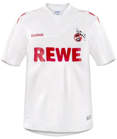 FC Koln Reebok 2011-12 FC Koln Reebok Home Football Shirt