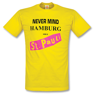 FC St Pauli 06-08 St Pauli and#39;Never Mindand#39; Tee - Yellow
