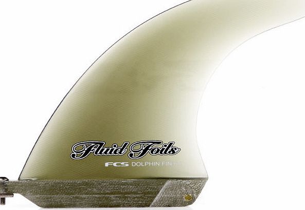 FCS Fluid Foils Dolphin 6 inch Longboard Fins -
