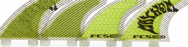 FCS GMB Performance Core Quad Fins - Green