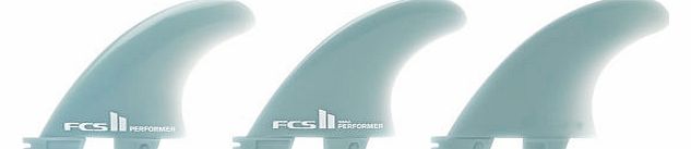 FCS II Performer Glass Flex Tri Fins - Small