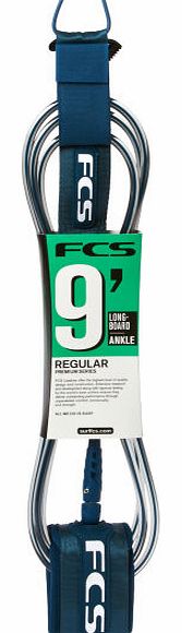 FCS Regular Slate Ankle Leash - 9ft 0