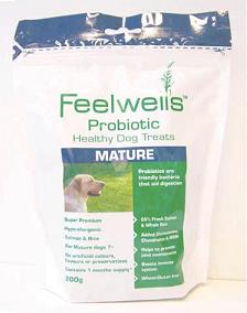 Feelwells Probiotic Healthy Mature Dog Treats