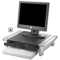 Fellowes CRT Or TFT Compact Monitor Riser