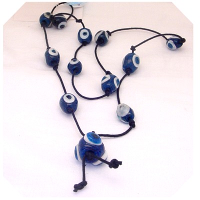 Handcrafted Blue Necklace