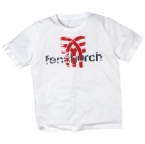 Fenchurch Junior Stencil Streak T-Shirt White